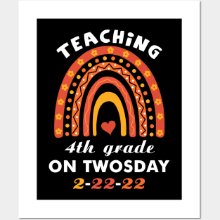 Teaching 4th Grade On Twosday 2 22 22 February 22nd 2022 Posters and Art